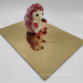 3mm Glod Mirror Decoration Material Aluminum Composite Panel